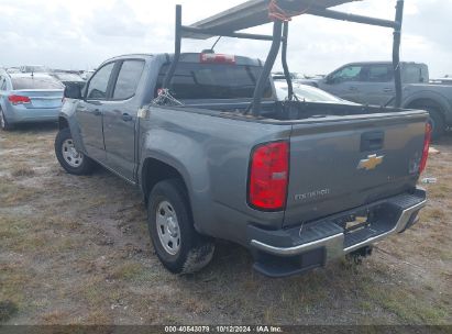 Lot #2989127339 2020 CHEVROLET COLORADO 2WD  SHORT BOX WT