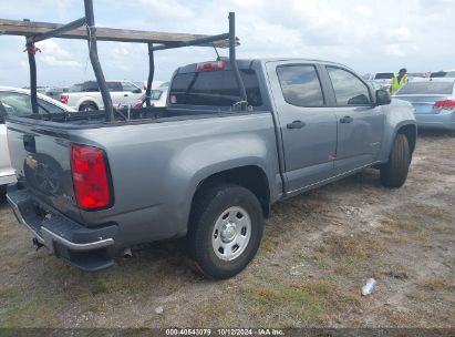 Lot #2989127339 2020 CHEVROLET COLORADO 2WD  SHORT BOX WT