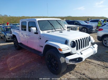 Lot #2992824751 2021 JEEP GLADIATOR HIGH ALTITUDE 4X4