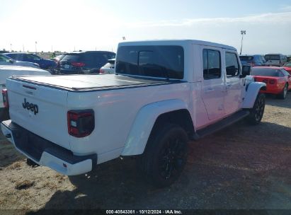 Lot #2992824751 2021 JEEP GLADIATOR HIGH ALTITUDE 4X4