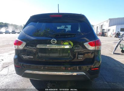 Lot #2996533890 2016 NISSAN PATHFINDER PLATINUM/S/SL/SV