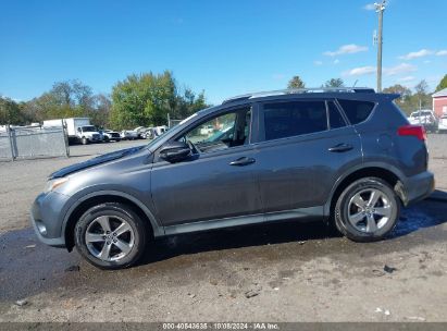 Lot #2995300270 2015 TOYOTA RAV4 XLE