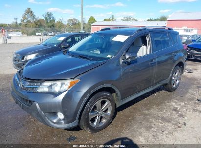 Lot #2995300270 2015 TOYOTA RAV4 XLE