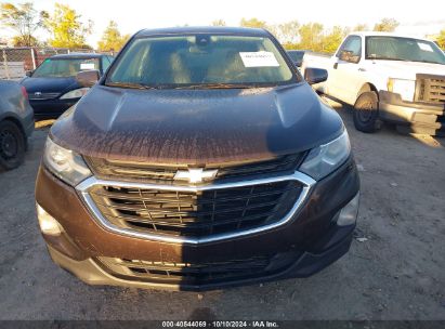 Lot #2995300225 2020 CHEVROLET EQUINOX AWD LT 1.5L TURBO