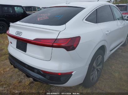 Lot #3037549062 2024 AUDI Q8 E-TRON S LINE PREMIUM QUATTRO