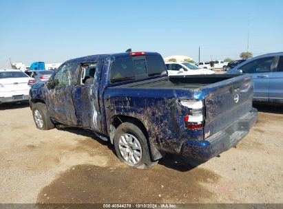 Lot #3035086911 2022 NISSAN FRONTIER SV 4X2