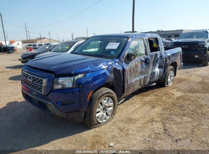 Lot #3035086911 2022 NISSAN FRONTIER SV 4X2