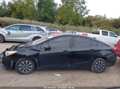 Lot #3035076556 2016 CHEVROLET CRUZE LS AUTO