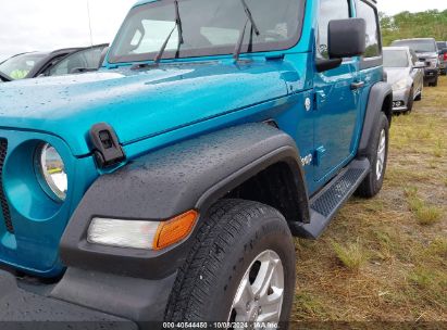 Lot #2992824616 2020 JEEP WRANGLER SPORT S 4X4