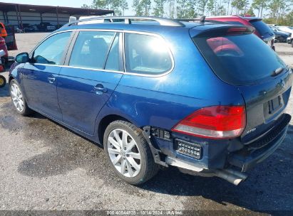 Lot #2995300185 2013 VOLKSWAGEN JETTA SPORTWAGEN 2.0L TDI