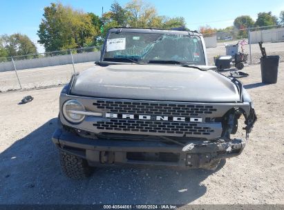 Lot #2995300181 2022 FORD BRONCO BADLANDS