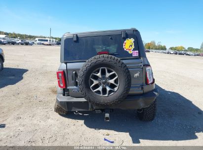 Lot #2995300181 2022 FORD BRONCO BADLANDS