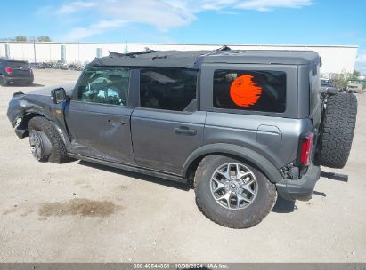 Lot #2995300181 2022 FORD BRONCO BADLANDS