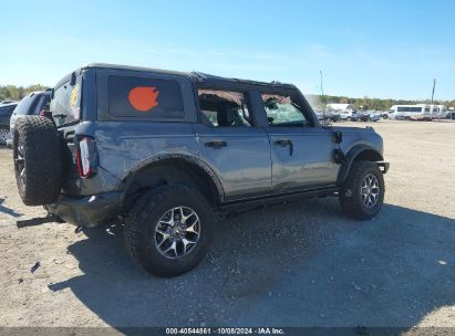 Lot #2995300181 2022 FORD BRONCO BADLANDS