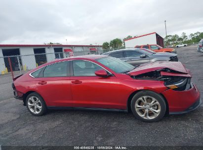 Lot #2992824601 2023 HONDA ACCORD LX