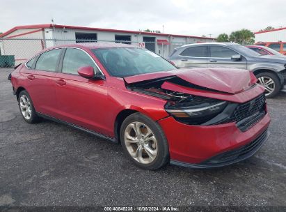 Lot #2992824601 2023 HONDA ACCORD LX