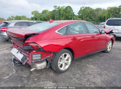 Lot #2992824601 2023 HONDA ACCORD LX