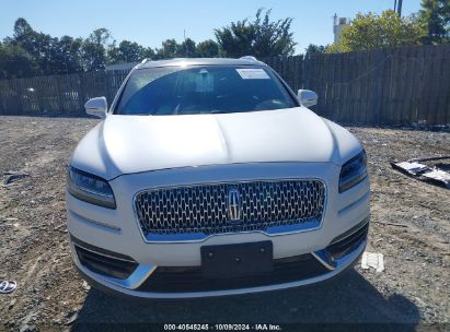 Lot #2992824599 2019 LINCOLN NAUTILUS RESERVE