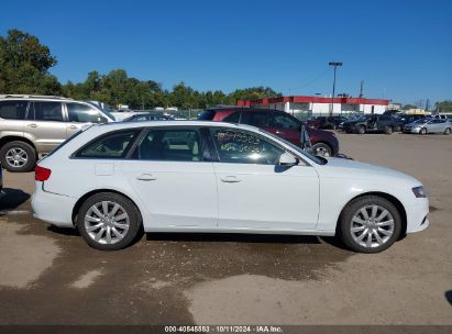 Lot #2996533878 2012 AUDI A4 2.0T PREMIUM