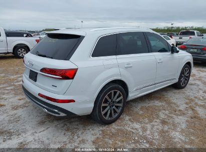 Lot #2992824596 2022 AUDI Q7 PREMIUM PLUS 45 TFSI QUATTRO TIPTRONIC