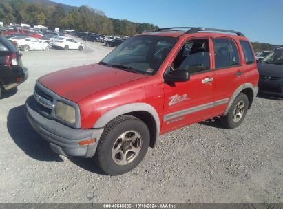 Lot #2997776289 2002 CHEVROLET TRACKER HARD TOP ZR2