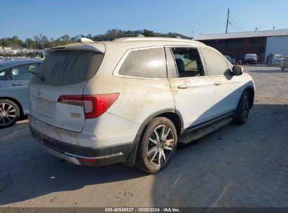 Lot #2992817342 2021 HONDA PILOT AWD TOURING 7 PASSENGER