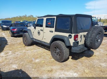 Lot #2992824594 2017 JEEP WRANGLER UNLIMITED SPORT