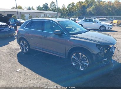 Lot #2992824592 2021 AUDI Q3 PREMIUM PLUS 45 TFSI S LINE QUATTRO TIPTRONIC