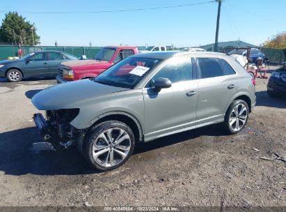 Lot #2992824592 2021 AUDI Q3 PREMIUM PLUS 45 TFSI S LINE QUATTRO TIPTRONIC