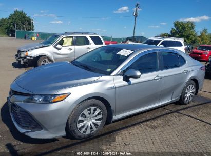 Lot #2992824583 2019 TOYOTA CAMRY HYBRID LE