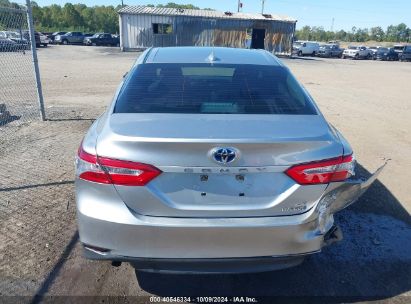 Lot #2992824583 2019 TOYOTA CAMRY HYBRID LE