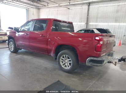 Lot #3035086893 2021 CHEVROLET SILVERADO 1500 4WD  SHORT BED LT