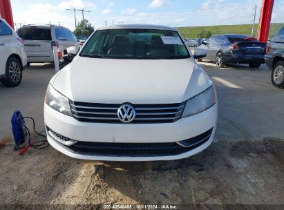 Lot #3052078148 2015 VOLKSWAGEN PASSAT 1.8T WOLFSBURG EDITION