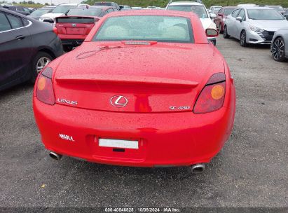 Lot #2992824579 2004 LEXUS SC 430