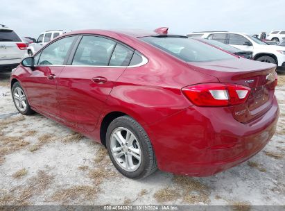 Lot #3049253766 2018 CHEVROLET CRUZE LT AUTO