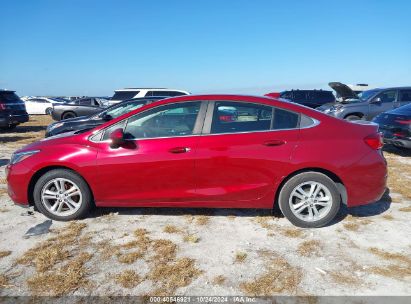 Lot #3049253766 2018 CHEVROLET CRUZE LT AUTO