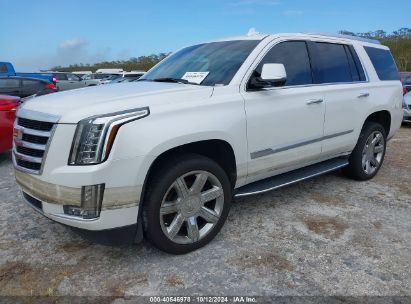 Lot #2992833792 2020 CADILLAC ESCALADE 4WD PREMIUM LUXURY