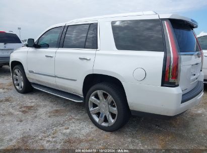 Lot #2992833792 2020 CADILLAC ESCALADE 4WD PREMIUM LUXURY