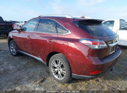 Lot #2989127462 2013 LEXUS RX 350