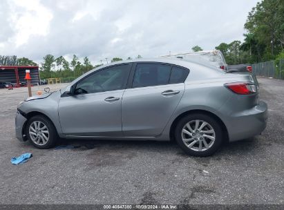 Lot #2992824567 2012 MAZDA MAZDA3 I GRAND TOURING