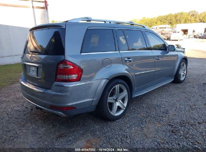 Lot #3007843469 2010 MERCEDES-BENZ GL 550 4MATIC