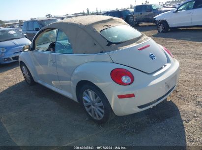 Lot #2992833074 2008 VOLKSWAGEN NEW BEETLE SE