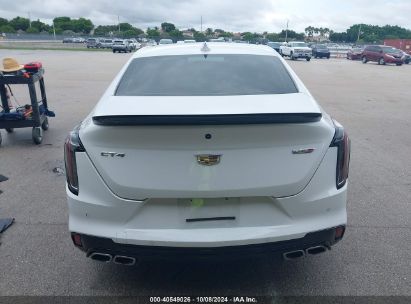 Lot #2992833794 2024 CADILLAC CT4-V V-SERIES