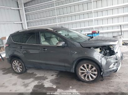 Lot #2996533845 2017 FORD ESCAPE TITANIUM