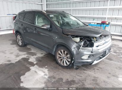 Lot #2996533845 2017 FORD ESCAPE TITANIUM