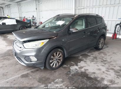 Lot #2996533845 2017 FORD ESCAPE TITANIUM