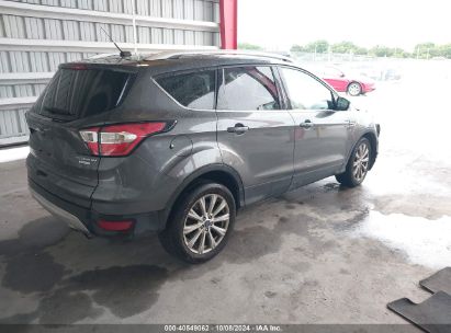 Lot #2996533845 2017 FORD ESCAPE TITANIUM