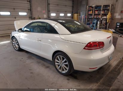 Lot #3046369376 2013 VOLKSWAGEN EOS KOMFORT