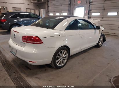 Lot #3046369376 2013 VOLKSWAGEN EOS KOMFORT