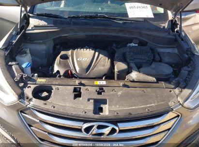 Lot #3050080743 2016 HYUNDAI SANTA FE SPORT 2.4L